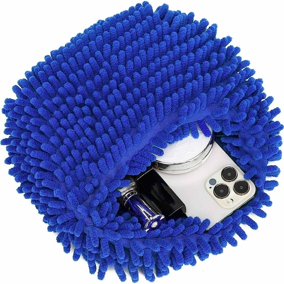 Fluffy Tote Bag, Cute Plush Purse for Women - Picture 9 of 9